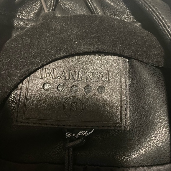NWT blank nyc leather jacket - Picture 3 of 3